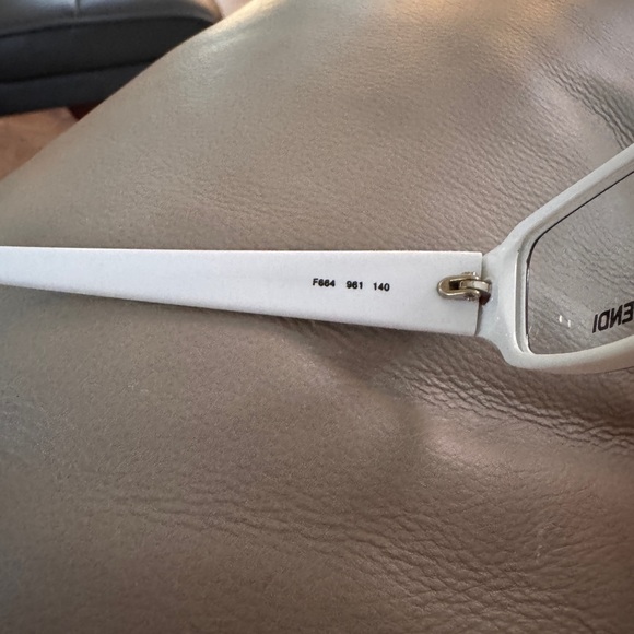 Fendi black and white Eyeglasses main image 4